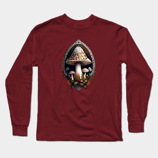 Mushroom Pendant Long Sleeve T-Shirt